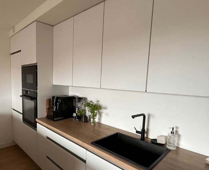 meuble haut grande longueur pour petite cuisine