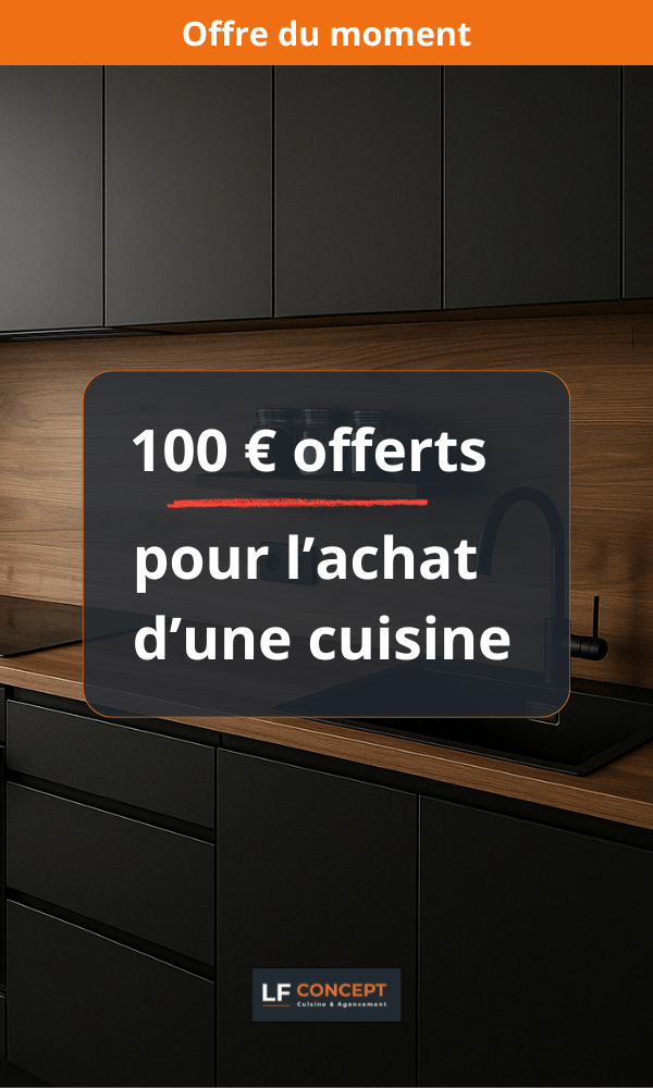 100€ offerts cuisine