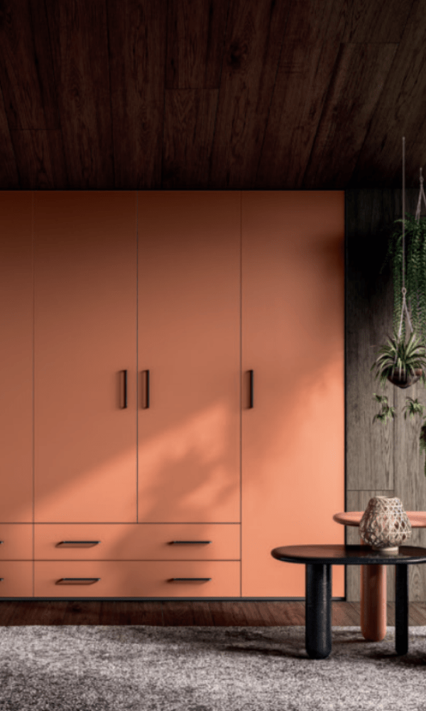 Dressing Toulouse 5 dressing fermé terracotta