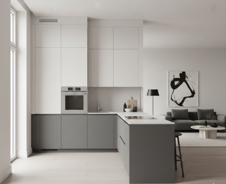 cuisine avec rangements