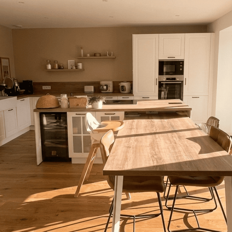 Cuisine style rustique